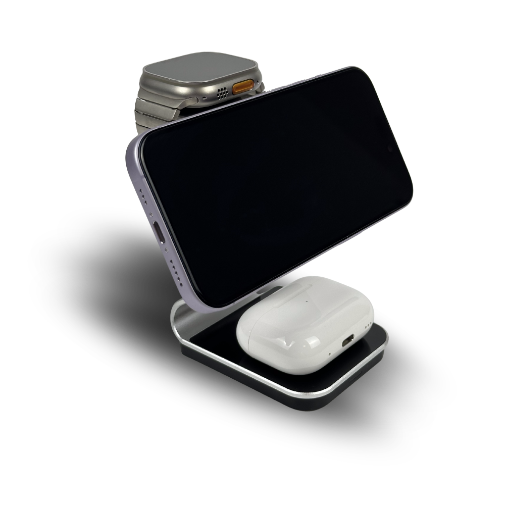Station de charge sans fil 3-en-1