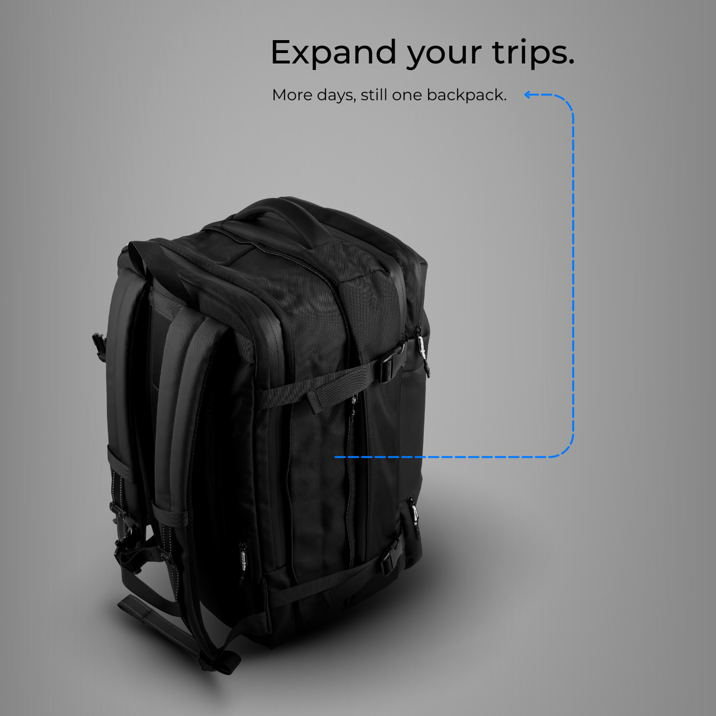 Nomad – Modular Travel Backpack