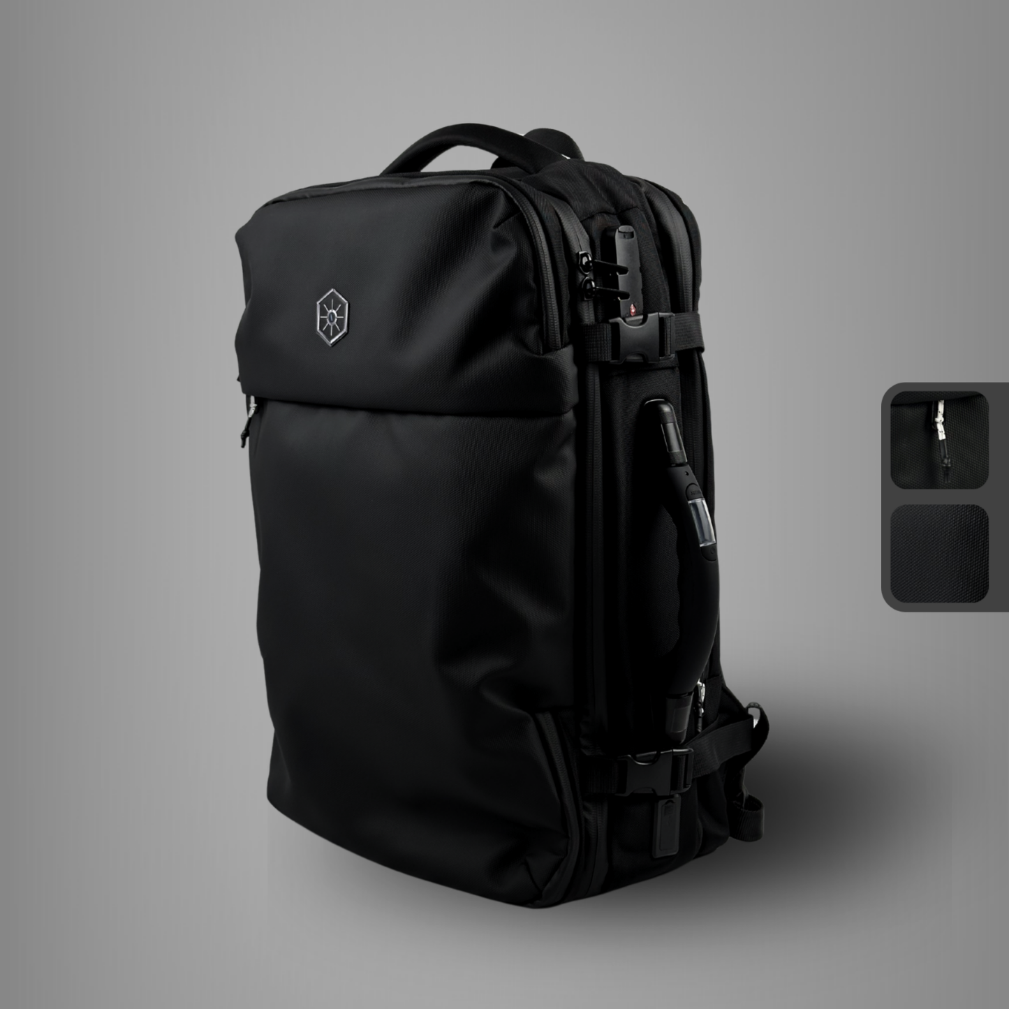 The Nomad — Vacuum Expandable Carry-On Backpack – VaultVac™